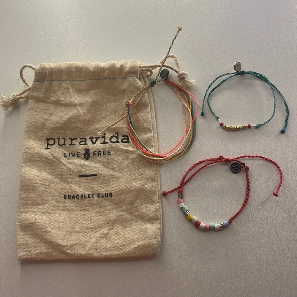 Pura Vida Colorful Bracelet Set